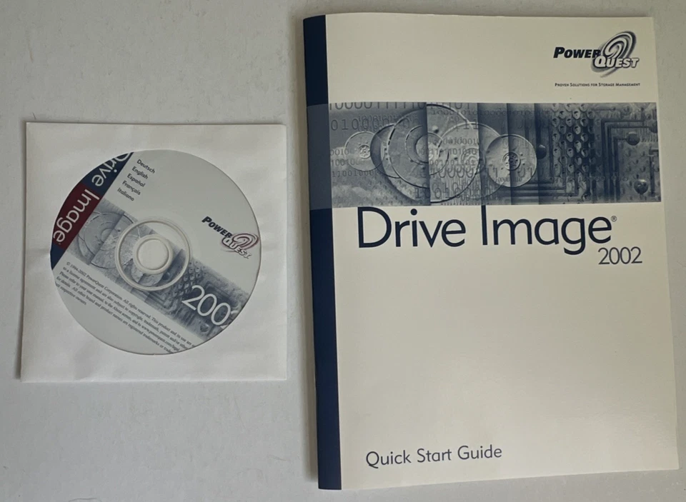 Drive Image 2002 for Windows XP back up, disaster recovery, data restore - Image 4 of 4
