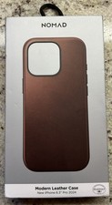 NIB Nomad Modern Leather Case Rustic Brown iP...