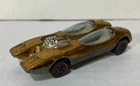 Hot Wheels Redline 1968  Splittin Image Gold white interior READ