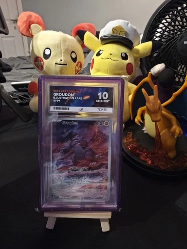Pokémon TCG Groudon Paradox Rift 199/182 Ace 10 - GUARD INCLUDED