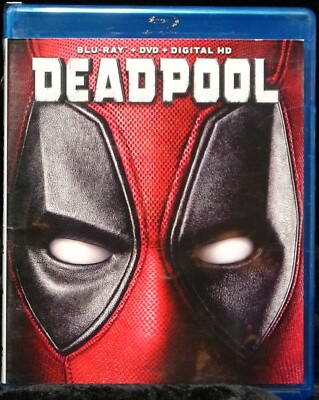 Deadpool   Ryan Reynolds Morena Baccarin (Blu-ray/DVD, 2016, 2-Disc Set)