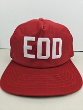 Vintage USA MADE New Era Pro EDD Military Trucker Hat Snapback Dad Cap