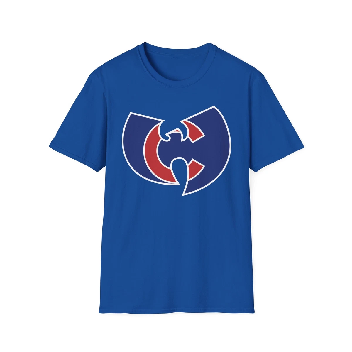 T-shirt Vintage Wu-Tang Clan Wu Wear NYC - Taille XL - Bleu - Années 90 Parfait état