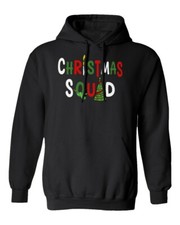 Christmas Squad Family Holiday Matching Xmas Party Unisex Hooded Sweatshirt