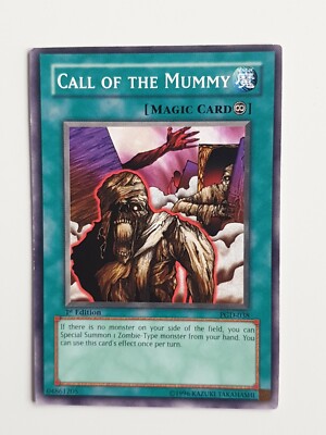 Yu-Gi-Oh! Call of The Mummy  PGD-038  1st Edition