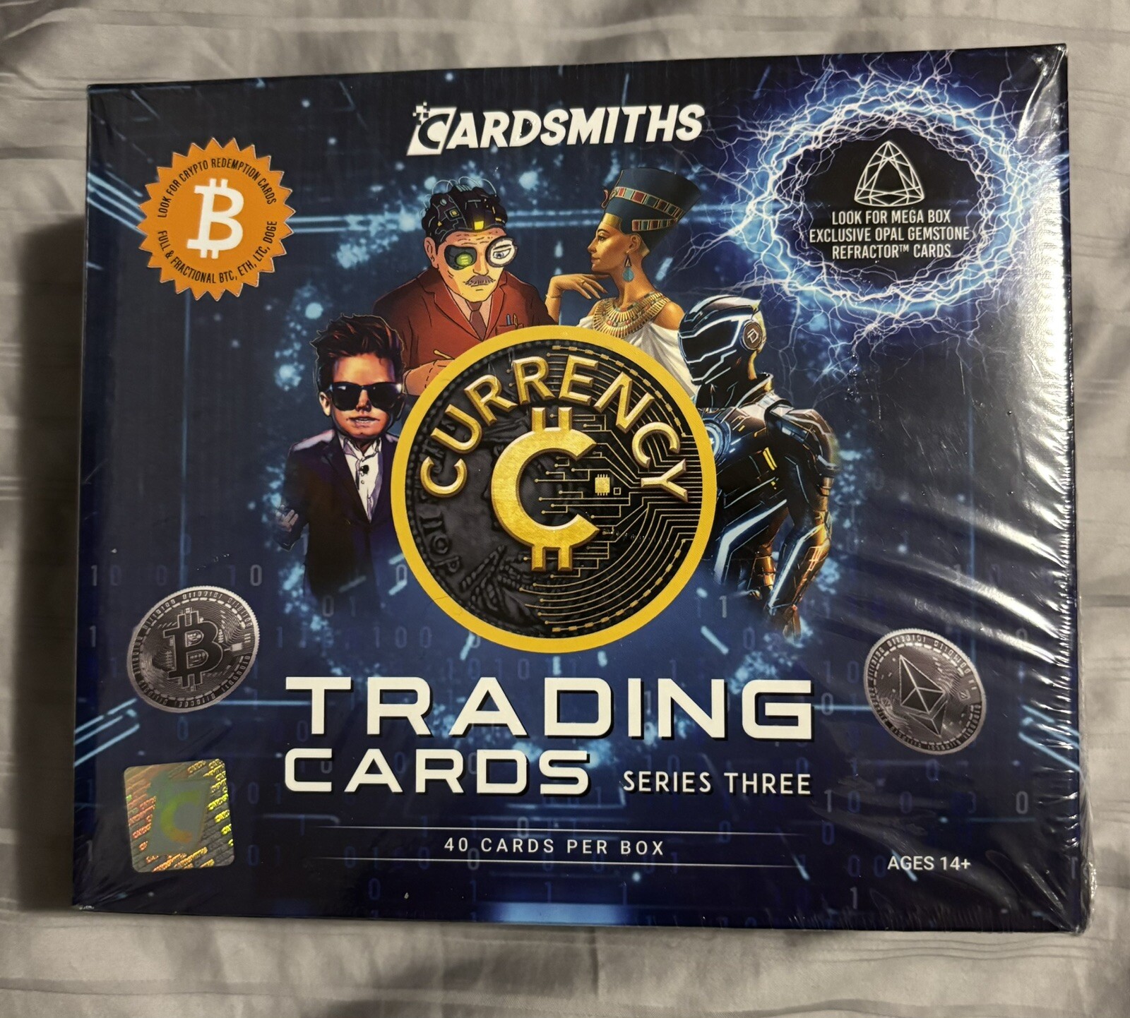 CURRENCY TRADING CARDS SERIES 3 MEGA BOX