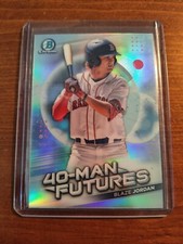 2021 Bowman Chrome Blaze Jordan 40 Man Futures Insert #FMF-15 Red Sox Boston 🔥