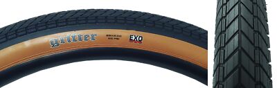 2 PACK: Maxxis Grifter Tire 29x2.5 Black/Tan 60TPI SC/EXO Wire BMX