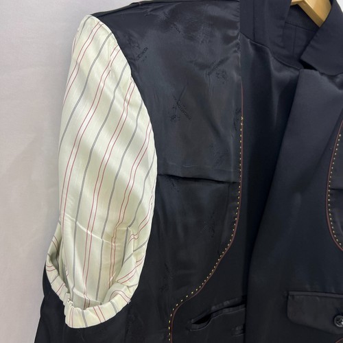 Pronto Moda Mens 48L Super 140s Merino Wool Performa Stretch Suit Jacket Tux - Picture 8 of 20