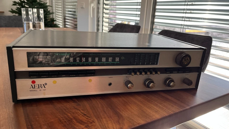 Kirksaeter Aera Model 70 IC FM Stereo Monolithic Professional Amp Receiver