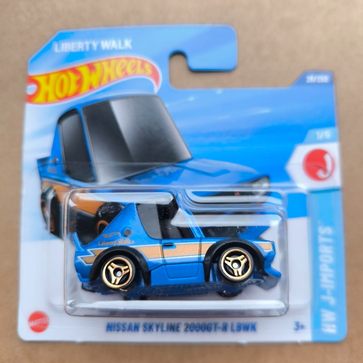 Hot Wheels 2025 HW J-IMPORTS NISSAN SKYLINE 2000GT-R LBWK TOONED
