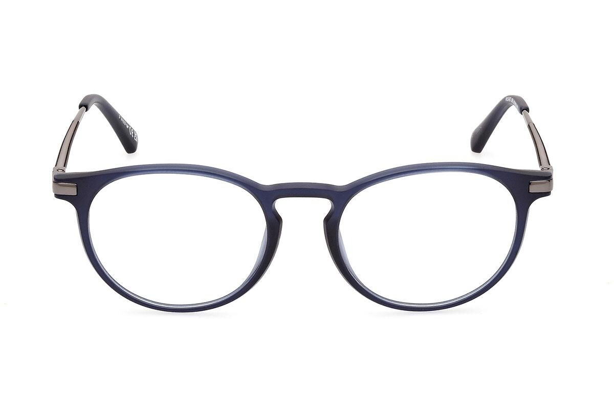 WEB WE5407 091 Синяя круглая пластиковая оправа для детских оптических очков 51-19-145