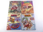 4 HARDCOVER Heroic Champions Book set Vtg Masters of the Universe He-man lot