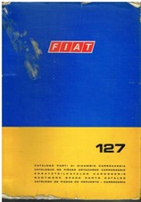 Fiat 127 Mk1 2-door Original 1973 Factory Bodywork Trim Spare Parts Catalogue
