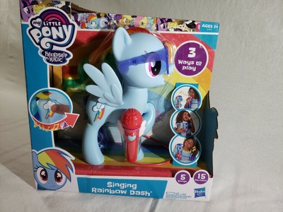 my little pony singing rainbow dash toy