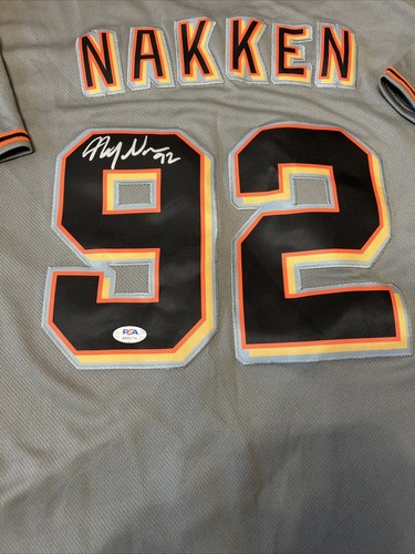 Alyssa Nakken Signed San Francisco Giants Jersey PSA DNA Coa Autographed - Picture 2 of 6