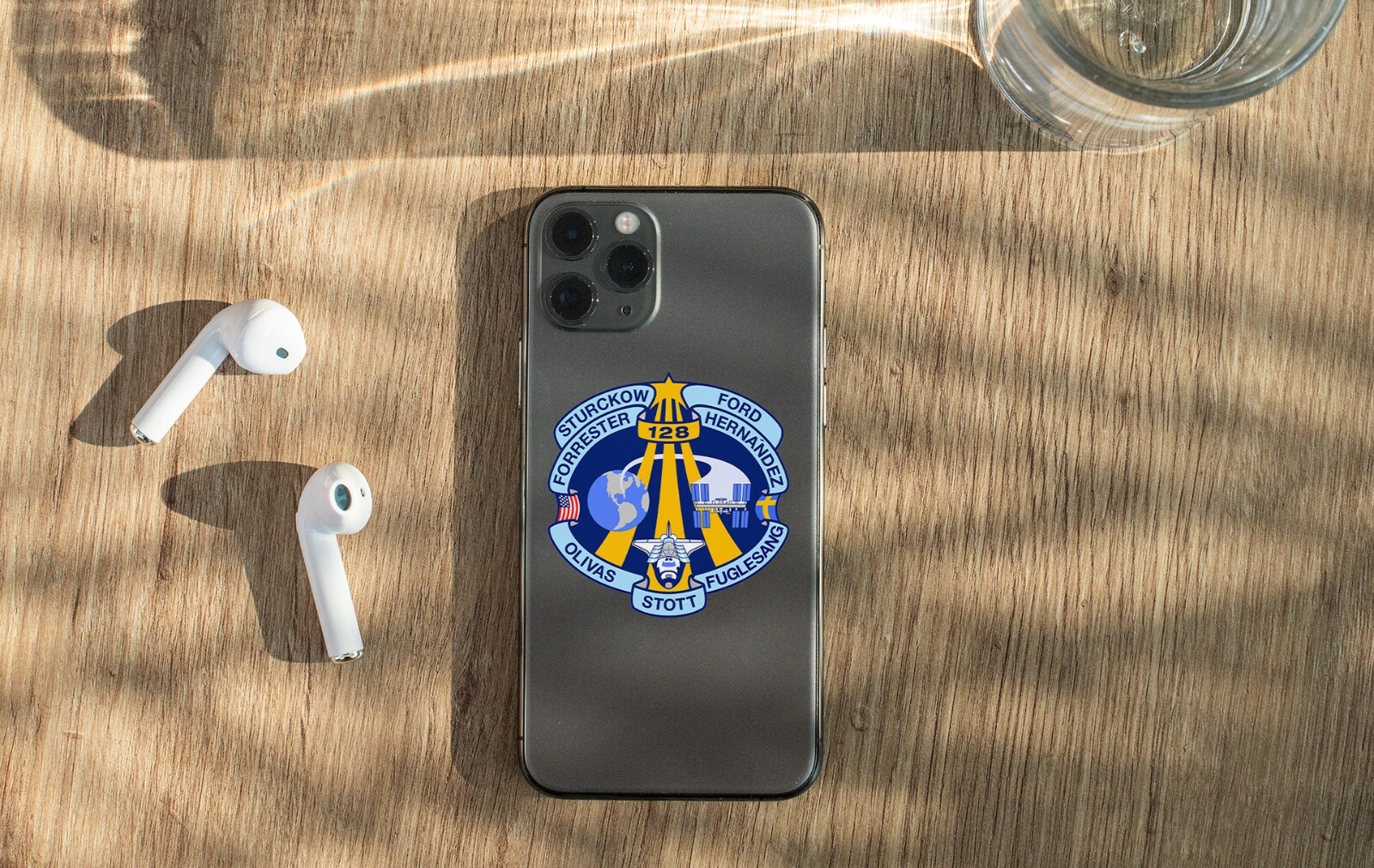 NASA STS-128 Mission Patch Sticker Decal Discovery NASA Space Shuttle Mission