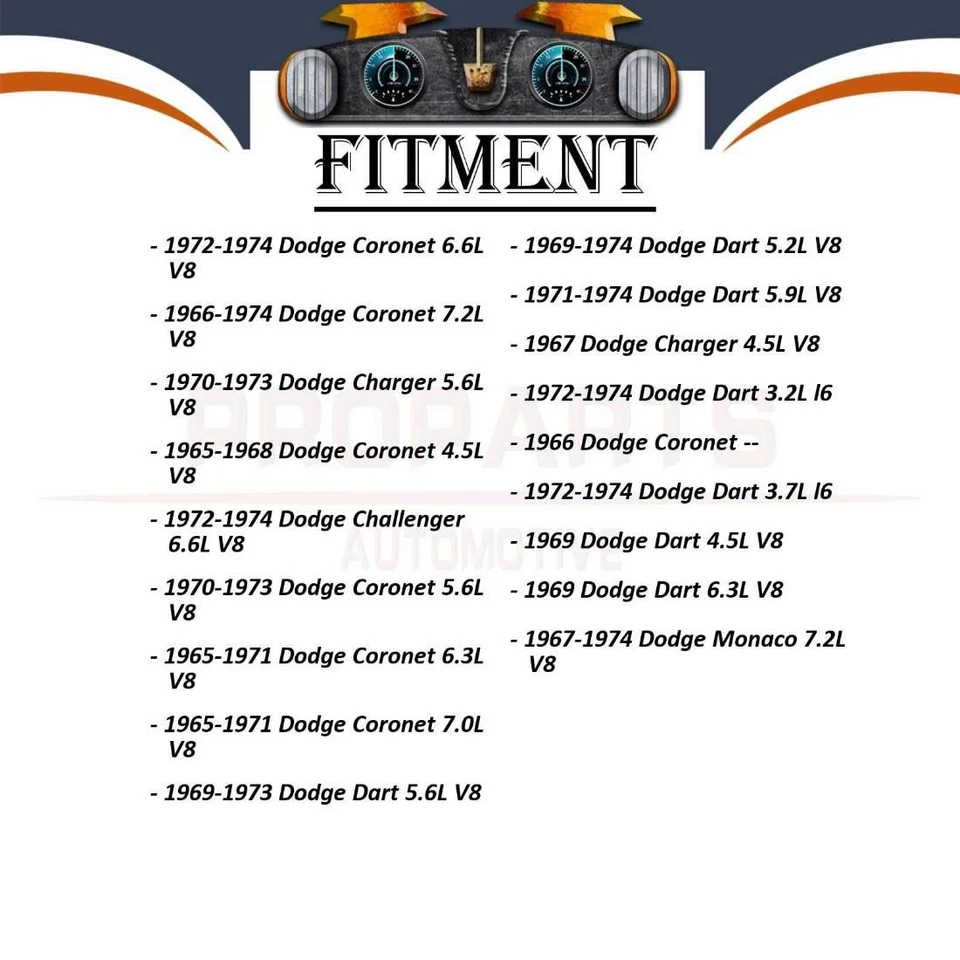 1x Bomba de dirección asistida para camioneta Dodge D100 1973 3,2 L Foto 3 de 4
