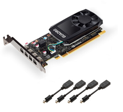 Nvidia Quadro P1000 V2, 4GB GDDR5, 4x mDP (PNY VCQP1000V2-PB), 3536403375652