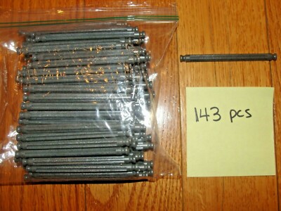 143 pcs K'nex Rippin' Rocket Roller Coaster 3-3/8'' GREY RODS Replacement Parts