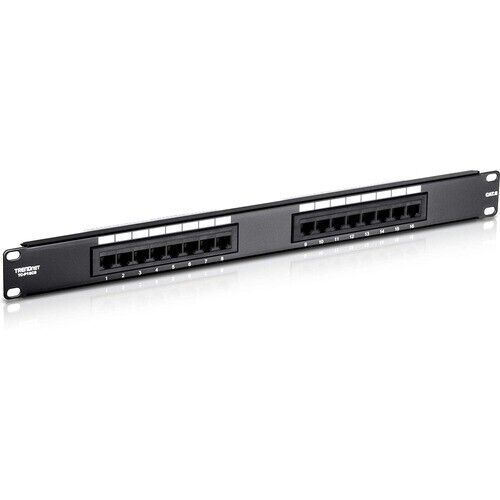 Leviton 476TM-EX6 Twist And Mount Expansion Board - 6 Port CAT6 Network Panel, Black
