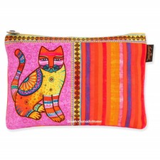 Laurel Burch Cat Maya Organizer Bag Makeup Hobby Meds Tech  Cords Baby NEW
