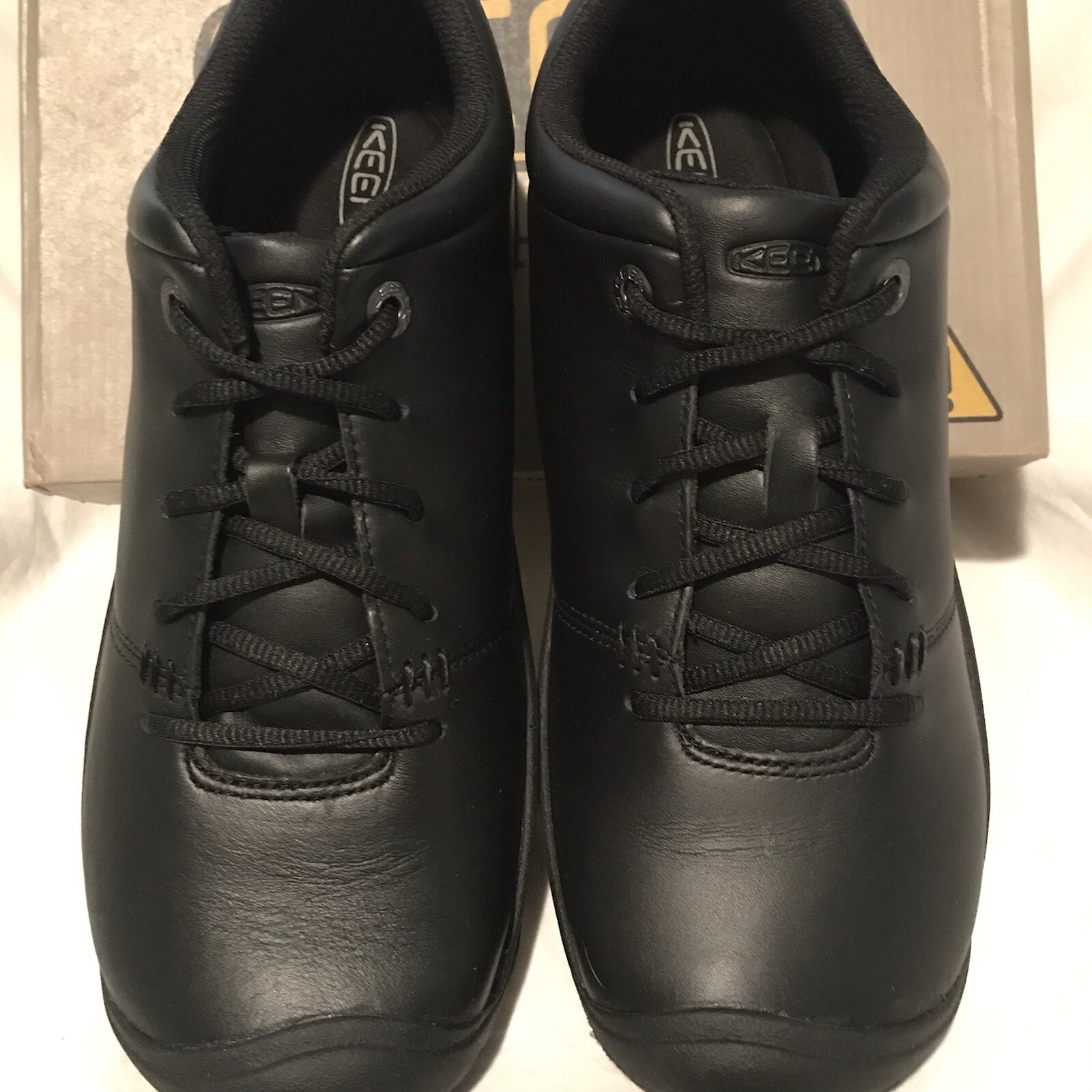 Scarpe da chef NUOVE KEEN Utility donna taglia 11 M PTC nere 1006999 servizio ristorazione