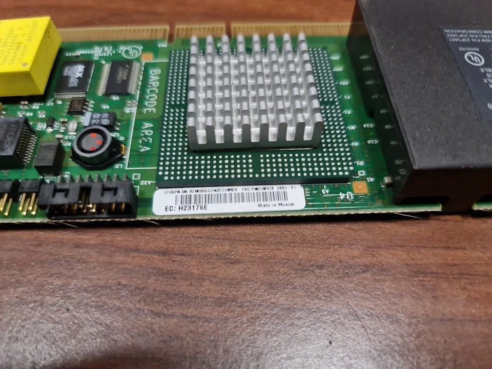 IBM H23176E SERVER RAID CONTROLLER SCHEDA LP PCI-X- 5I ULTRA 320 SCSI - Immagine 3 di 4