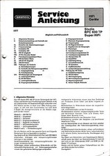Manuale di servizio - Manuale di servizio per Grundig RPC 600 