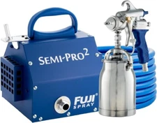 Professional-Grade Semi-PRO 2 HVLP Spray System for Precision Painting