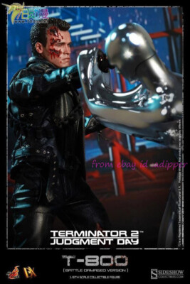 HT Dx13 1/6 Terminator 2: Judgment Day T-800 (Battle Damaged