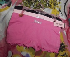 3 JUICY COUTURE JC1592 3PKE COMFY SEAMLESS MF BOYSHORT PANTIES L