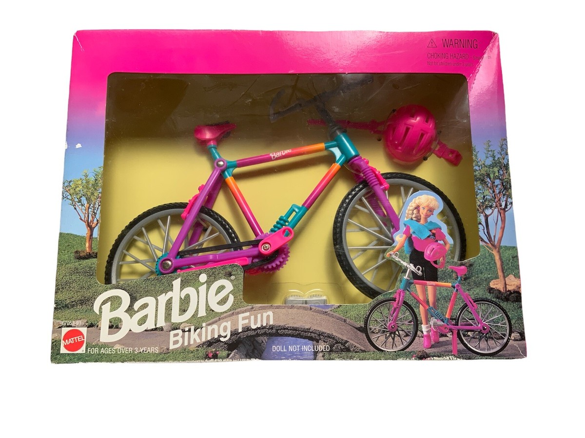 Vintage Barbie Biking Fun - No. 67053-91 - Packaging Wear | eBay