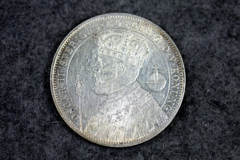 1897 SWEDEN 2 KRONER #D26471