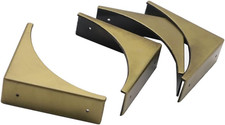 Metal Corner Guards for Furniture, 4 Pcs Decorative Safety Angle Guard Edge ...