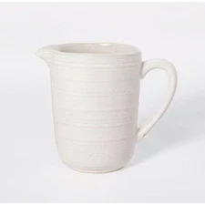 33oz Stoneware Beverage Pitcher - Threshold Designed with Studio McGee - New