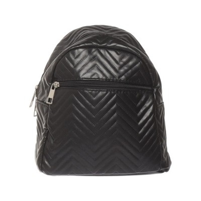 Rucksack, Unisex (Erwachsene), Schwarz, Chevron, 24, 10 #7Md