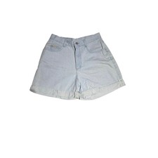 Vintage Riders Light Wash High Waisted Denim Mom Shorts
