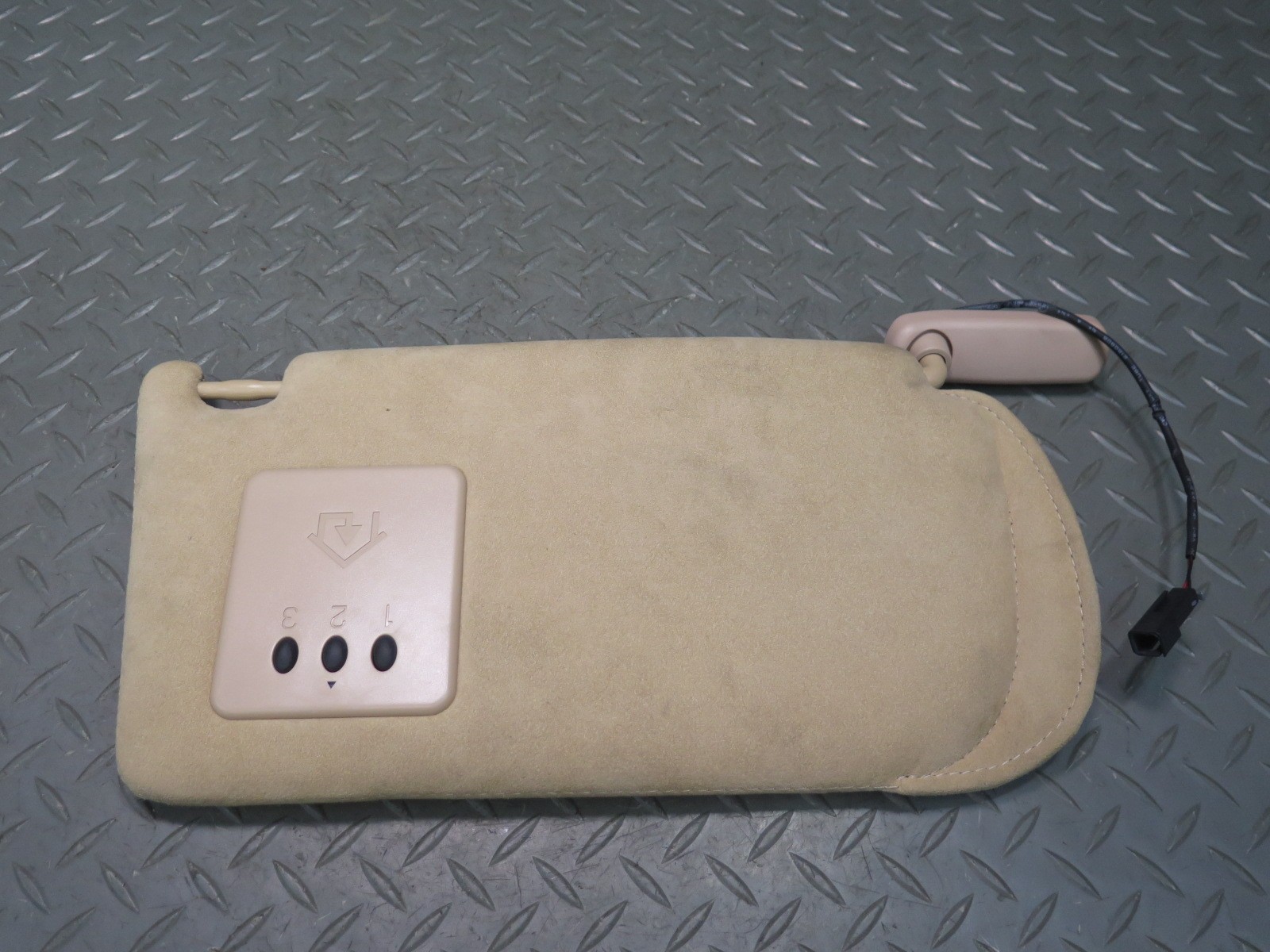 2008-2019 MASERATI GRANTURISMO M145 COUPE FRONT LEFT & RIGHT SUN VISOR SET OF 2