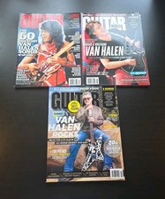 (3) Guitar Magazines Van Halen (2) 2012- (1) 2015 Eddie Wolfgang Van Halen