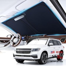 400T Car Windshield Sunshade Universal Sun Visor Front Window for SUV and Sedan