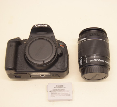 Canon EOS Rebel T5i DSLR Camera With EF-S 18-55mm f/3.5-5.6 IS STM Lens &Battery
