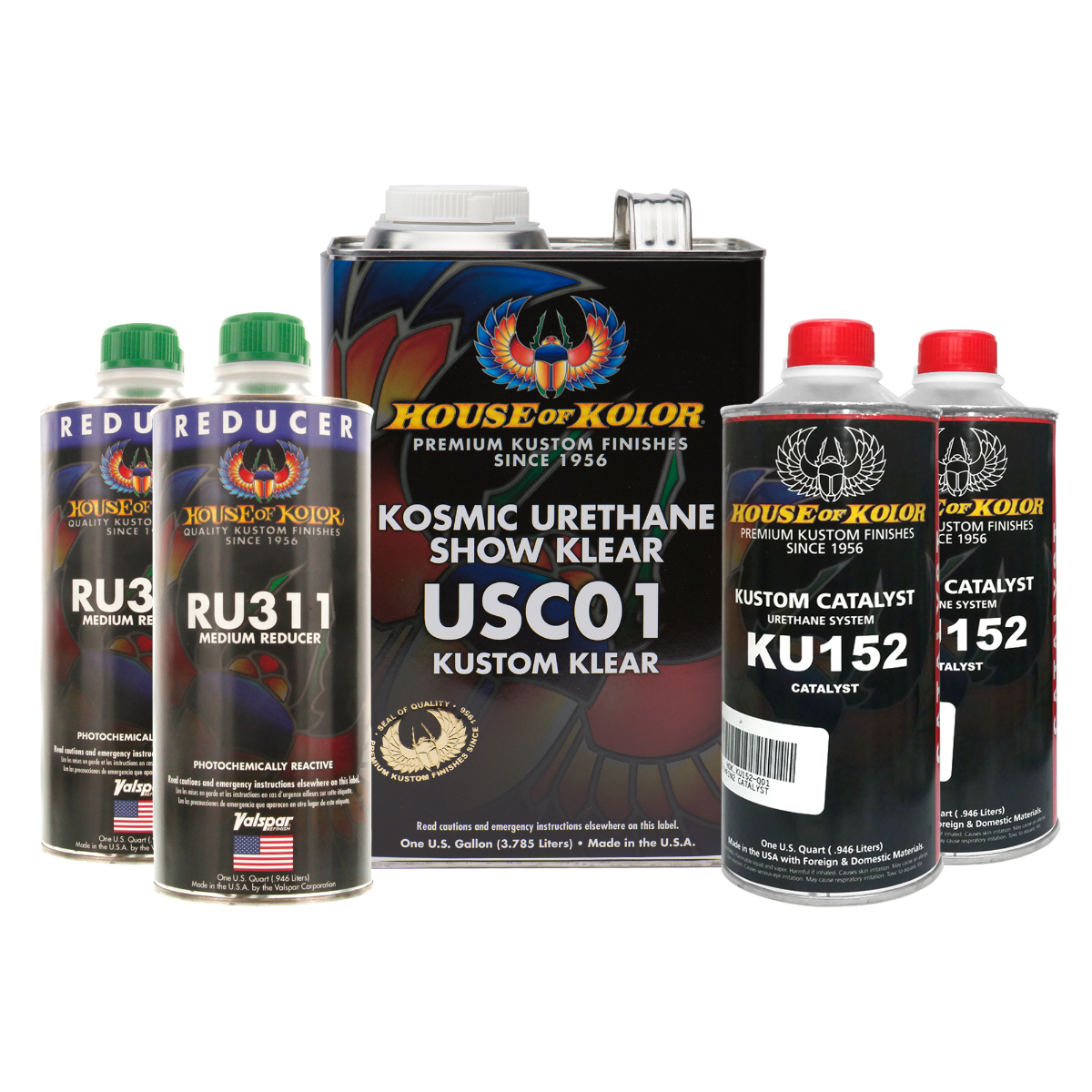 House of Kolor USC01-G17 Kosmic Show Klear Clearcoat Gallon Kit +