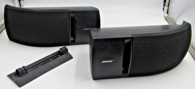 Bose 161 Speaker System Left and Right Speakers Black Bookshelf/Wall Mountable