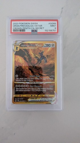 Origin Forme Dialga VSTAR graded PSA 9 for sale on eBay