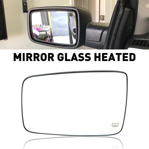 New Mirror Glass For 2011-2022 Ram 1500 2011-2018 Ram 2500 Driver Side Heated - Bild 3 von 16