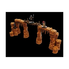 WizKids Fantasy Terrain 28mm Caverns - Dripstone Bridges NM