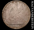 1840 Seated Liberty Half Dollar - Very Good  Semi-key  Better Date  #L5138