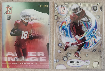 2024 Topps Signature Class Marvin Harrison Jr. Acetate F-13, After Image#111/150