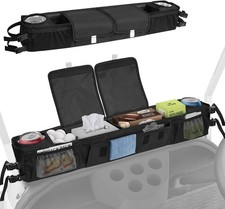 Foldable Universal Golf Cart Storage Basket Organizer, No-Drill 1680D Inn